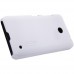 Чехол-накладка Nillkin для телефона Nokia Lumia 630, белый, серия Super Frosted Shield
