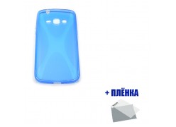 Чехол New Line + пленка для Samsung Galaxy Grand 2 (G7102) синий