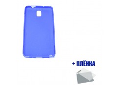 Чехол New Line + пленка для Samsung N9005 Galaxy Note 3 синий
