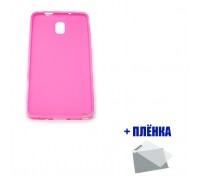 Чехол New Line + пленка для Samsung N9005 Galaxy Note 3 розовый