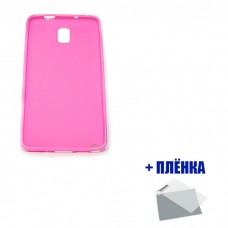 Чехол New Line + пленка для Samsung N9005 Galaxy Note 3 розовый