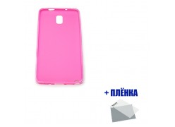Чехол New Line + пленка для Samsung N9005 Galaxy Note 3 розовый