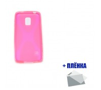 Чехол New Line + пленка для Samsung Galaxy S5 mini розовый