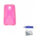 Чехол New Line + пленка для Samsung Galaxy S5 mini розовый