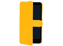 Чехол для телефона Nokia Lumia 630 Nillkin Fresh Series Leather Case жёлтый