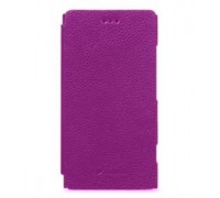 Чехол-книжка Melkco для телефона Nokia Lumia 820 пурпурный, Leather case