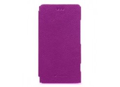 Чехол-книжка Melkco для телефона Nokia Lumia 820 пурпурный, Leather case