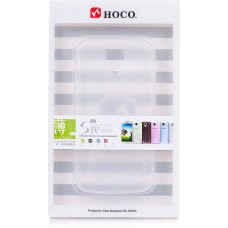 Ультратонкий чехол-накладка Hoco для телефона Samsung Galaxy S4 белый