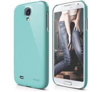 Чехол для телефона Samsung Galaxy S4 - G7 ELAGO Slim Fit Glossy Коралловый Голубой (ELG7SM-UVCBL-RT)