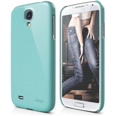 Чехол для телефона Samsung Galaxy S4 - G7 ELAGO Slim Fit Glossy Коралловый Голубой (ELG7SM-UVCBL-RT)