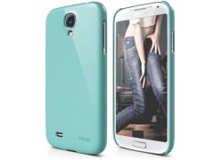 Чехол для телефона Samsung Galaxy S4 - G7 ELAGO Slim Fit Glossy Коралловый Голубой (ELG7SM-UVCBL-RT)