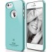 Чехол для телефона iPhone 5 ELAGO Slim Fit Glossy Coral Blue (ELS5SM-UVCBL-RT)
