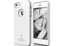 Чехол для телефона iPhone 5 ELAGO Slim Fit Glossy White (ELS5SM-UVWH-RT)