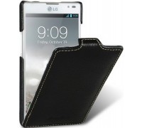 Чехол-блокнот Melkco для телефона LG P760/P765 Optimus L9, чёрный, Leather case
