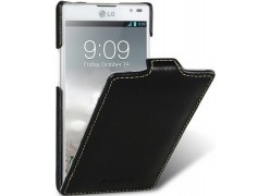 Чехол-блокнот Melkco для телефона LG P760/P765 Optimus L9, чёрный, Leather case