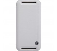 Чехол Nillkin для телефона HTC One 2 M8, Rain Leather Case белый