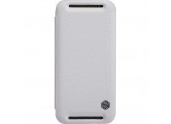 Чехол Nillkin для телефона HTC One 2 M8, Rain Leather Case белый