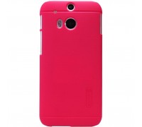 Чехол-накладка Nillkin для телефона HTC One 2 M8, красный, серия Super Frosted Shield