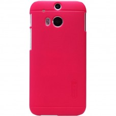 Чехол-накладка Nillkin для телефона HTC One 2 M8, красный, серия Super Frosted Shield