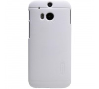 Чехол-накладка Nillkin для телефона HTC One 2 M8, Super Frosted Shield белый
