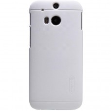 Чехол-накладка Nillkin для телефона HTC One 2 M8, Super Frosted Shield белый