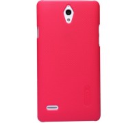 Чехол-накладка Nillkin для телефона Huawei G700 Super Frosted Shield красный