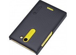 Чехол-накладка Nillkin для телефона Nokia Asha 502, чёрный, серия Super Frosted Shield