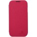 Чехол Nillkin для телефона Samsung I9500, Crossed Style Leather Case красный
