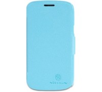 Чехол Nillkin для телефона Samsung S7390 Fresh Series Leather Case голубой