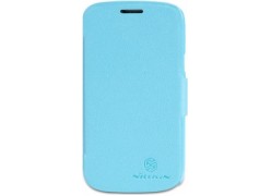 Чехол Nillkin для телефона Samsung S7390 Fresh Series Leather Case голубой