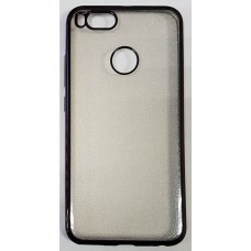 Бампер Bingo E-plate glitter для XIAOMI Mi 5X (Mi A1) Чёрный