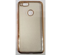 Бампер Bingo E-plate glitter для XIAOMI Mi 5X (Mi A1) Золотистый