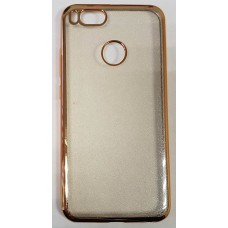 Бампер Bingo E-plate glitter для XIAOMI Mi 5X (Mi A1) Золотистый