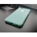 Силиконовый чехол-накладка для iPhone 6G, iPhone 6S с логотипом (цвет: голубой)