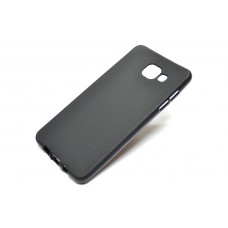 Силиконовый чехол-накладка для Samsung A5/A510 (цвет: чёрный)