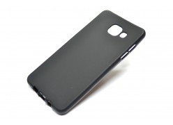 Силиконовый чехол-накладка для Samsung A5/A510 (цвет: чёрный)