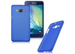 Силиконовый чехол-накладка для Samsung A5/A510 (цвет: синий)