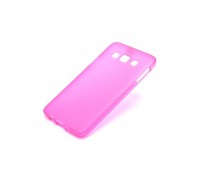 Силиконовый чехол-накладка для Samsung A5/A510 (цвет: розовый)