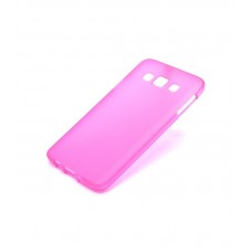 Силиконовый чехол-накладка для Samsung A5/A510 (цвет: розовый)