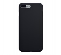 Силиконовый чехол для iPhone7 plus (чёрный)