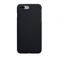 Силиконовый чехол для iPhone7 plus (чёрный)