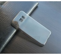 Чехол-накладка для телефона Samsung Galaxy S7 edge (серый силикон)