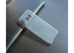 Чехол-накладка для телефона Samsung Galaxy S7 edge (серый силикон)