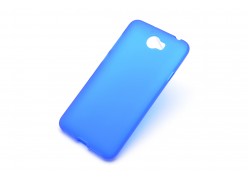 Силиконовый чехол-накладка для Huawei Y5 II голубой