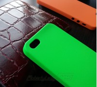 Чехол-накладка для телефона iPhone 5G/ iPhone 5S зелёный (пластик)