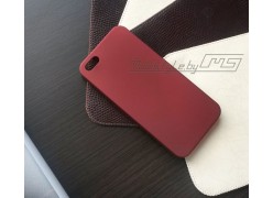 Чехол-накладка для телефона iPhone 5G/ iPhone 5S бордовый (пластик)