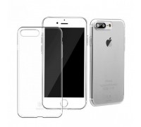 Силиконовый чехол для iPhone 8 plus , iPhone 7 plus (прозрачный)
