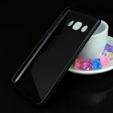 Силиконовый чехол-накладка для Samsung J710 / j7 2016 (цвет: черный)