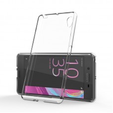 Силиконовый чехол-накладка для Sony Xperia X прозрачный