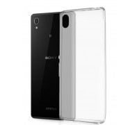 Силиконовый чехол-накладка для Sony Xperia XA прозрачный